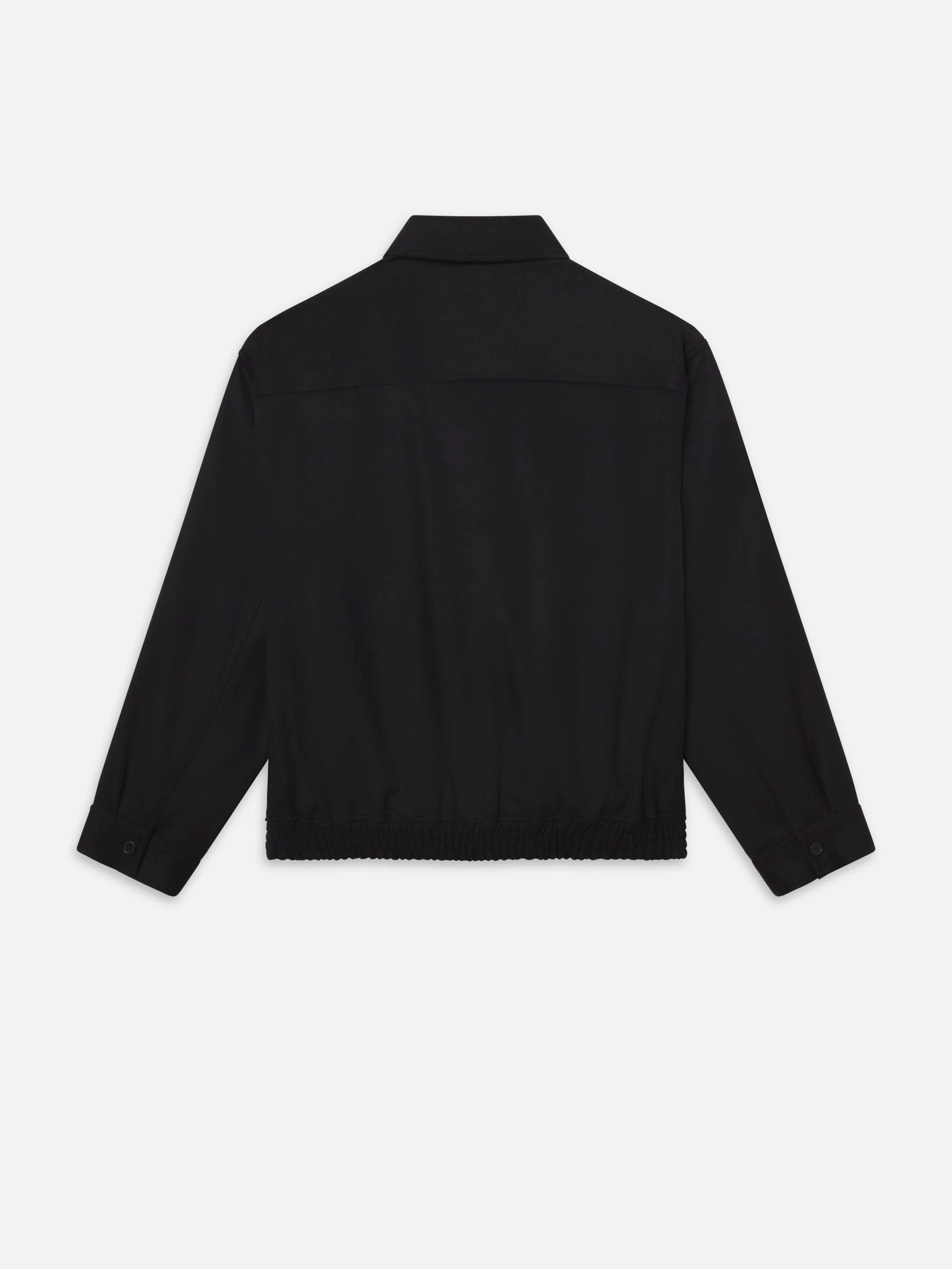Wool Cashmere Blouson -- Black - Image 3