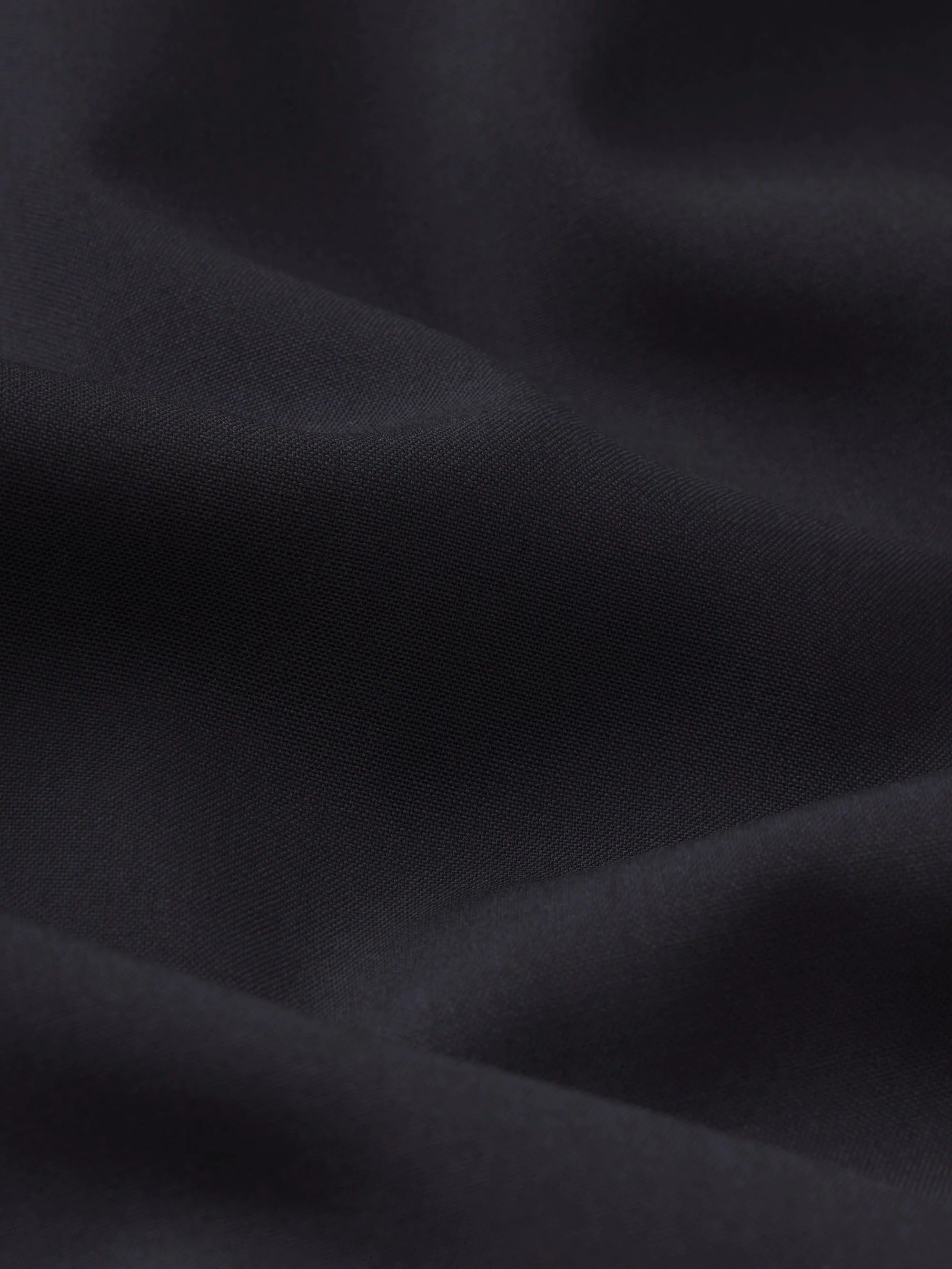 Wool Zip Blouson -- Dark Navy - Image 4