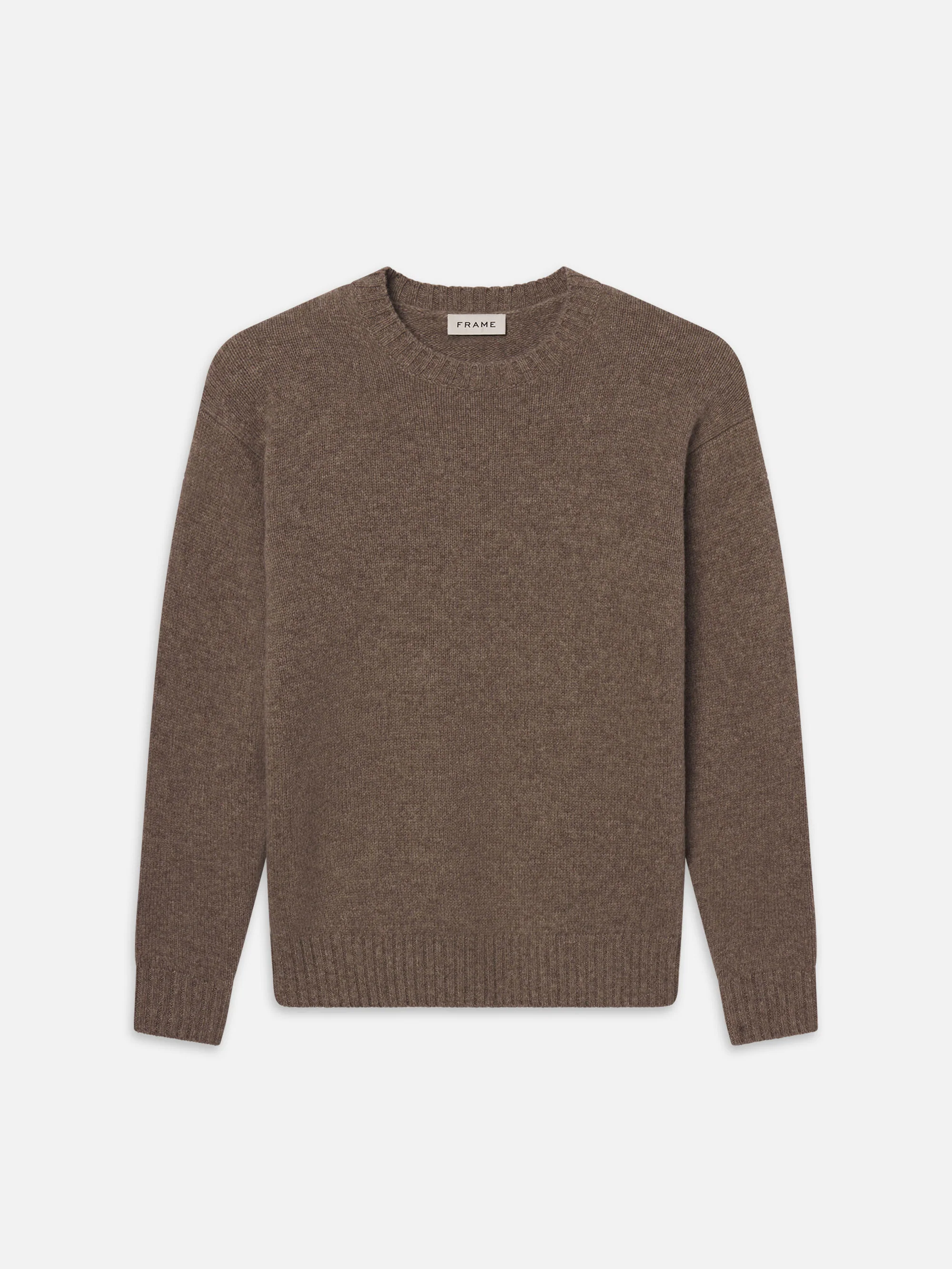 Yak Blend Sweater -- Dark Taupe