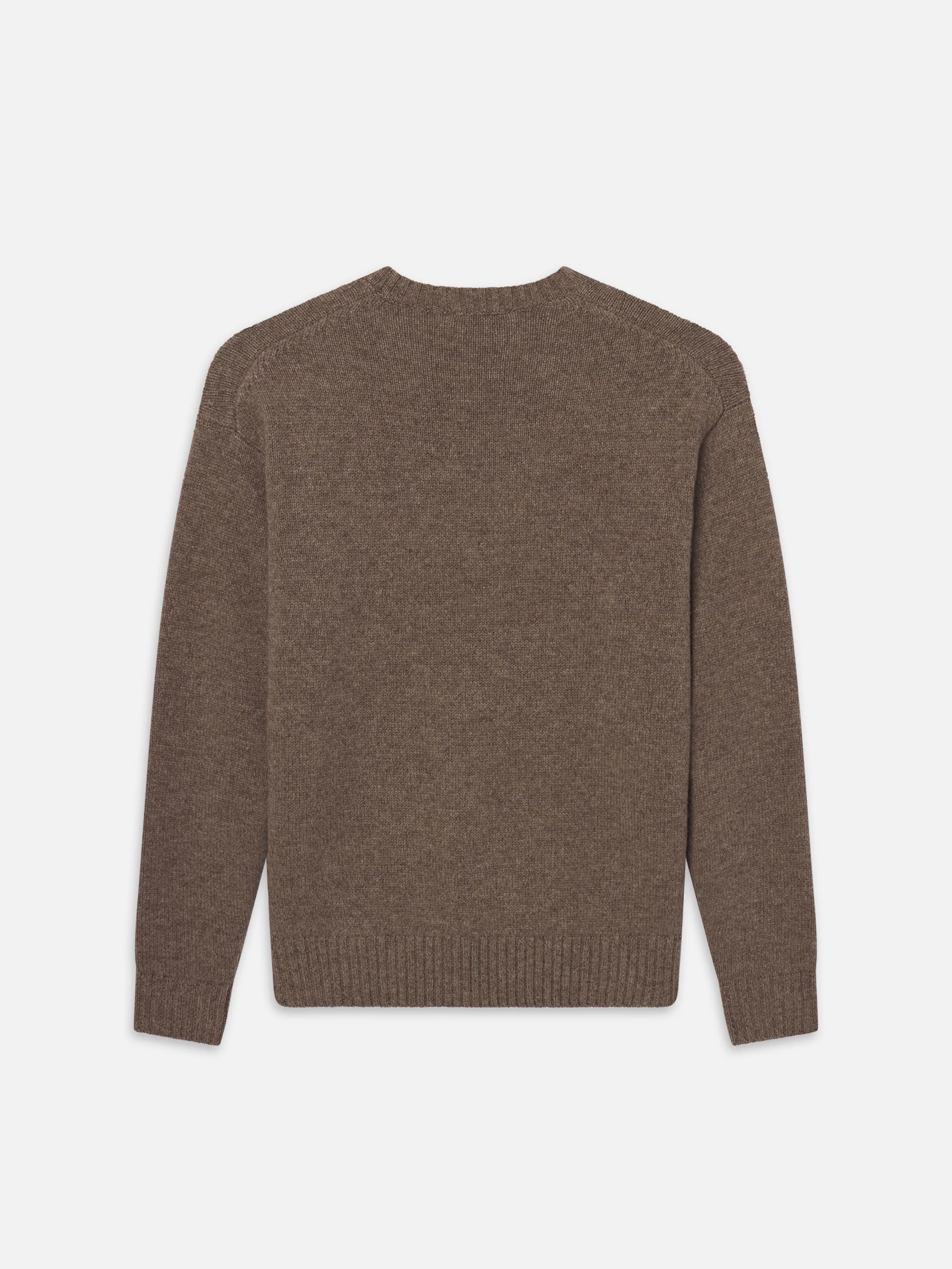 Yak Blend Sweater -- Dark Taupe - Image 3