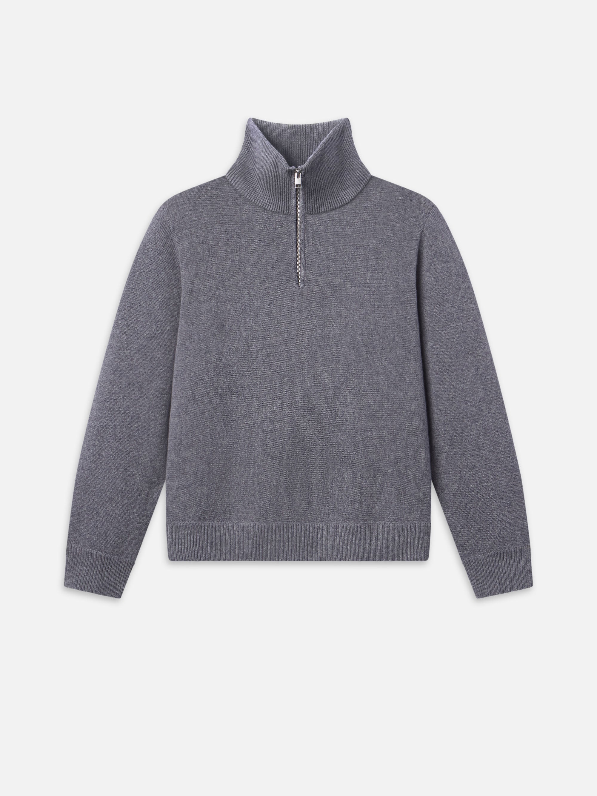 Zip Up Wool Sweater - Image 2